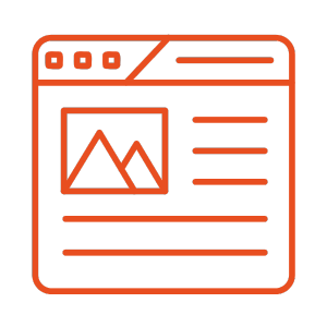Audit digital et recommandations Icone avec du texte et une ampoule illuminée